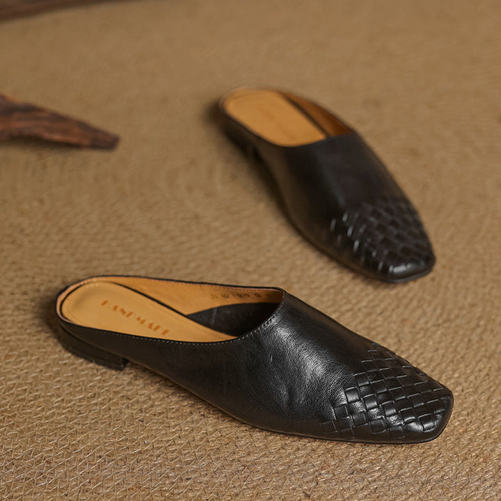 NORTHLINE STUDIO | HANDWOVEN MULES