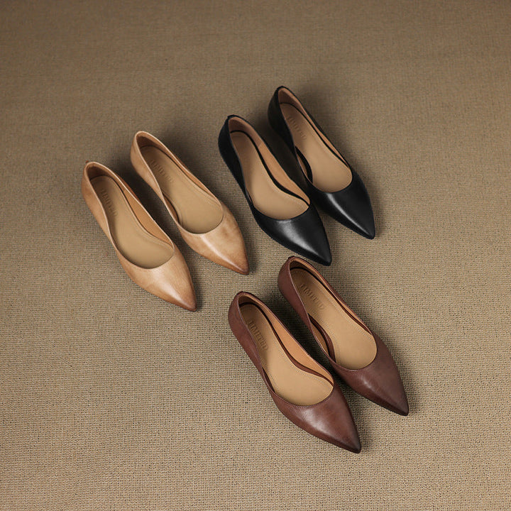 NORTHLINE STUDIO | CLASSIC LOW HEEL PUMPS