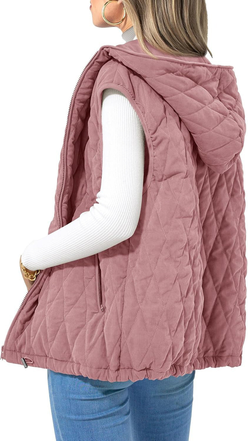 NORTHLINE STUDIO | Quilted Hooded Vest