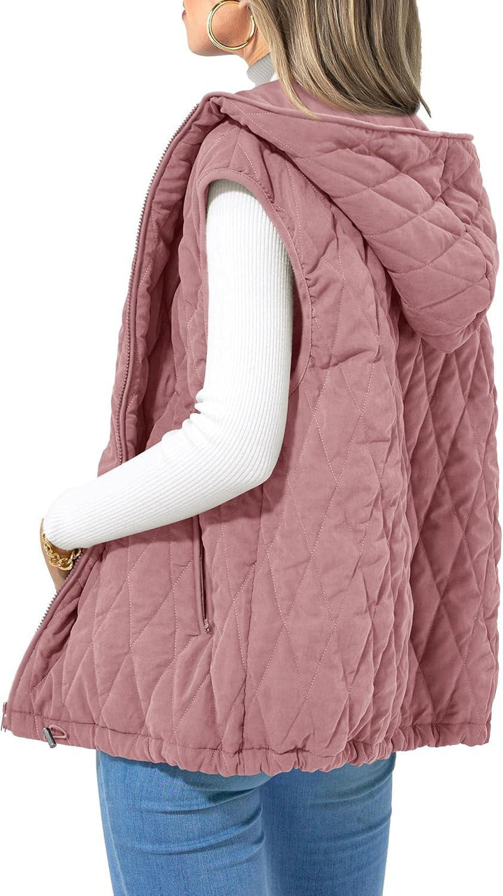NORTHLINE STUDIO | Quilted Hooded Vest
