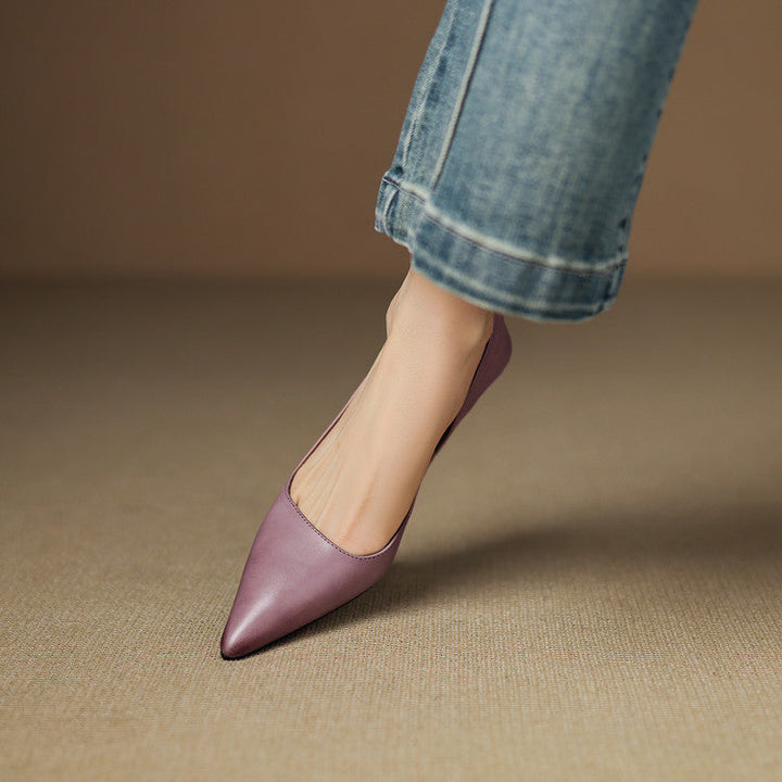 NORTHLINE STUDIO | POINTED KITTEN HEELS