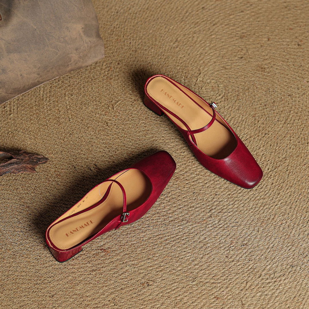 NORTHLINE STUDIO | SLIP-ON BLOCK MARY JANES