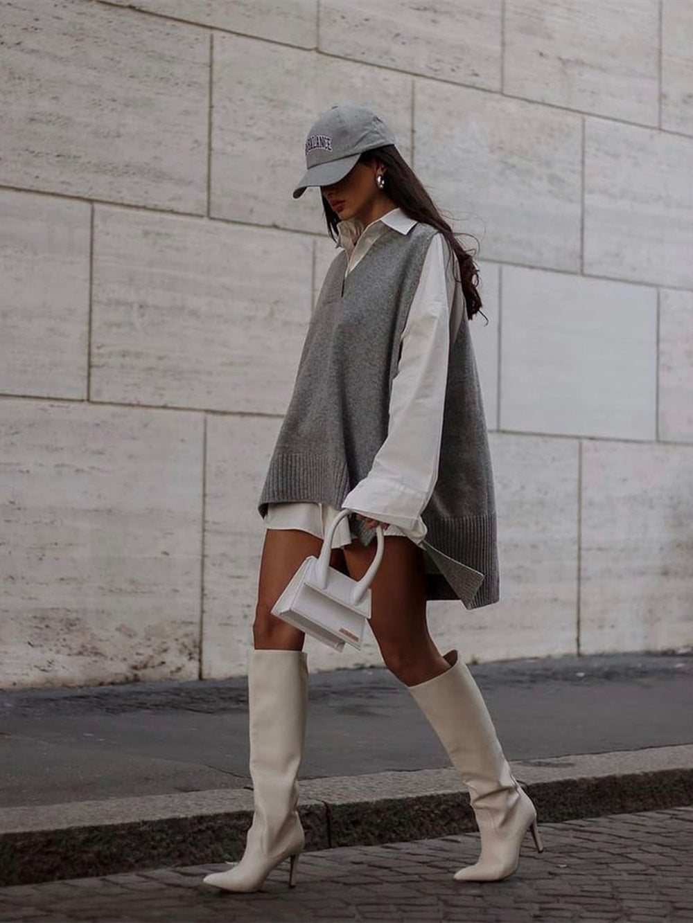 NORTHLINE STUDIO | Longline Knit Vest