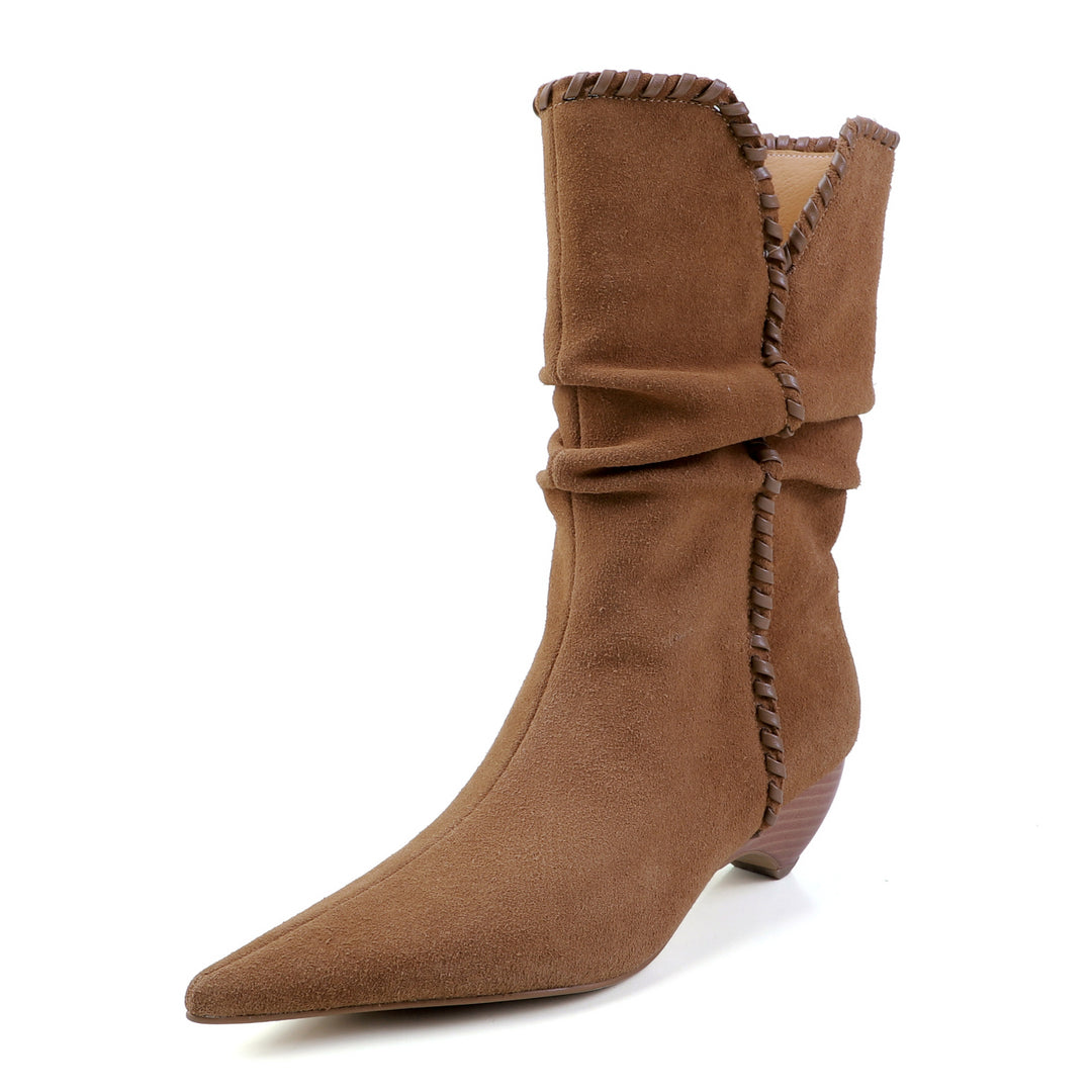 HARPER & JUNE | SLOUCHY POINTED BOOTS