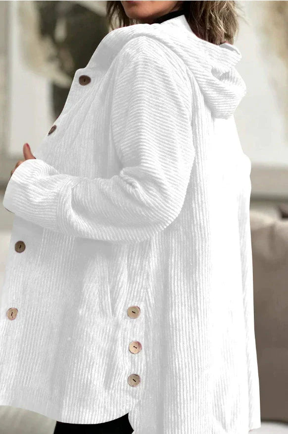 NORTHLINE STUDIO | COZY CORDUROY HOODED JACKET