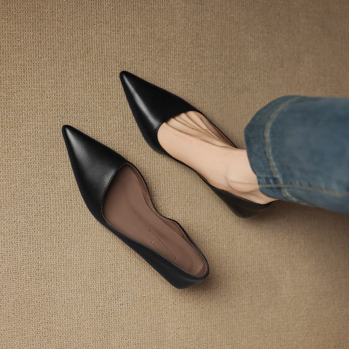 NORTHLINE STUDIO | POINTED KITTEN HEELS