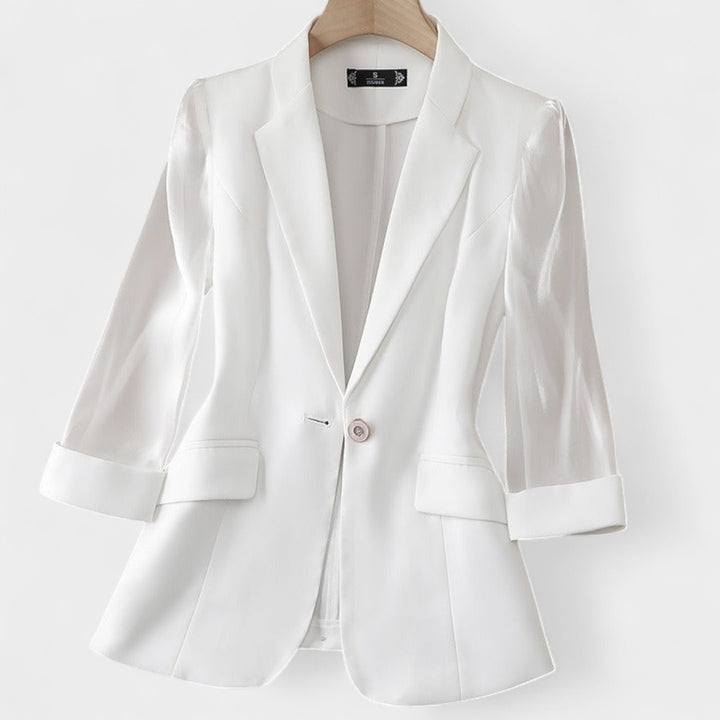 NORTHLINE STUDIO | | SHEER SLEEVE BLAZER