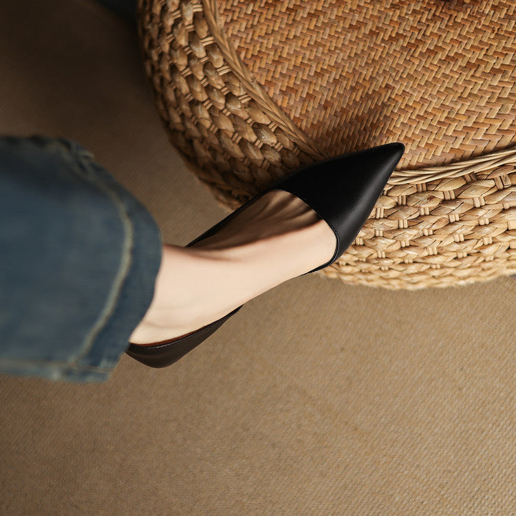 NORTHLINE STUDIO | POINTED KITTEN HEELS