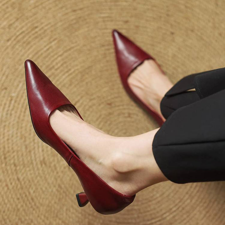NORTHLINE STUDIO | POINTED SLINGBACK HEELS