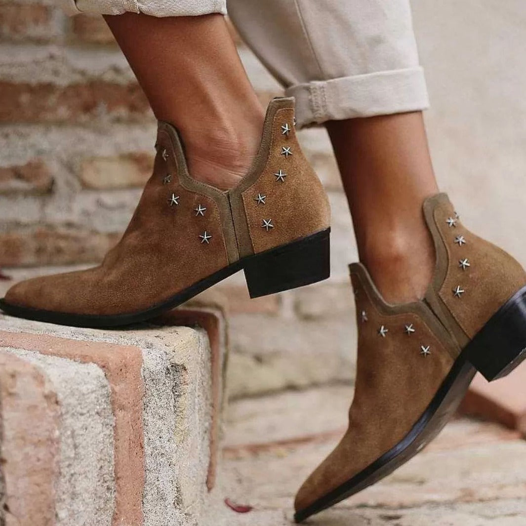 HARPER & JUNE | WESTERN BOOTS WITH STUDS