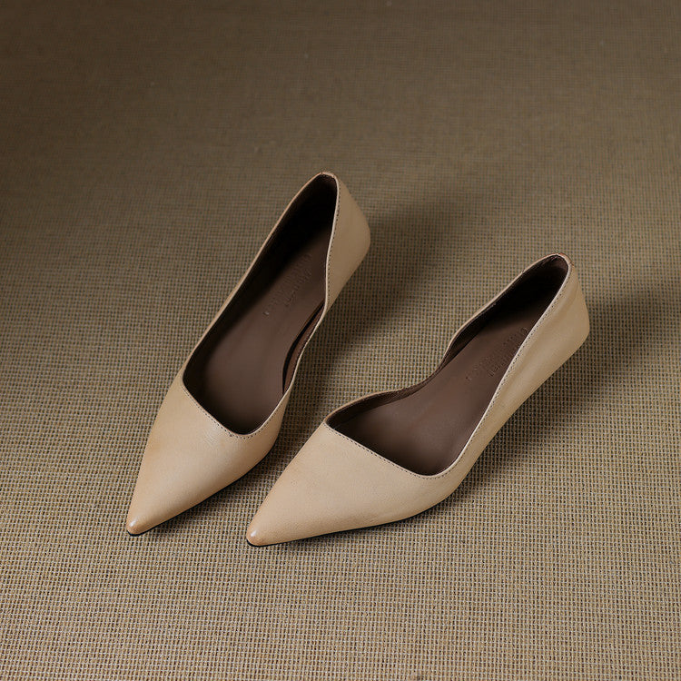 NORTHLINE STUDIO | POINTED KITTEN HEELS