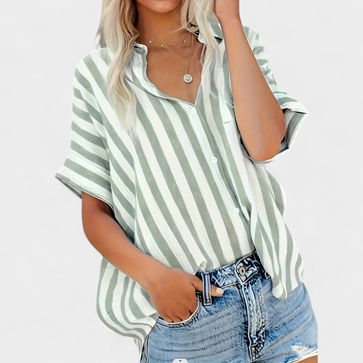NORTHLINE STUDIO | RELAXED STRIPE BLOUSE