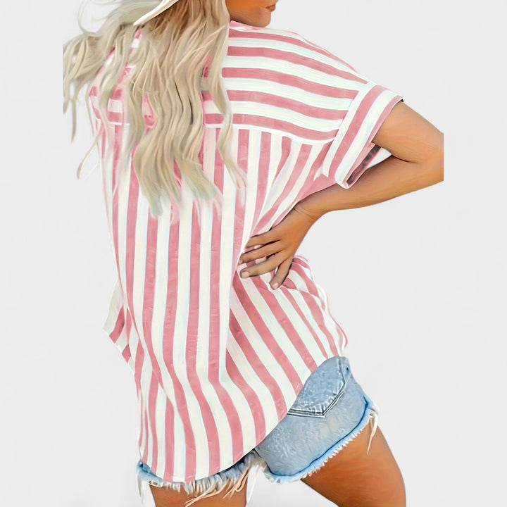 NORTHLINE STUDIO | RELAXED STRIPE BLOUSE