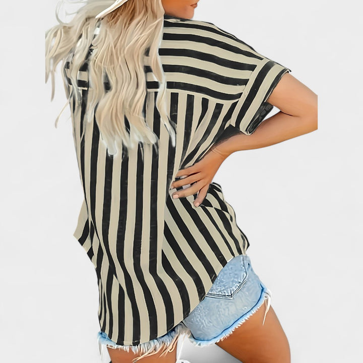 NORTHLINE STUDIO | RELAXED STRIPE BLOUSE
