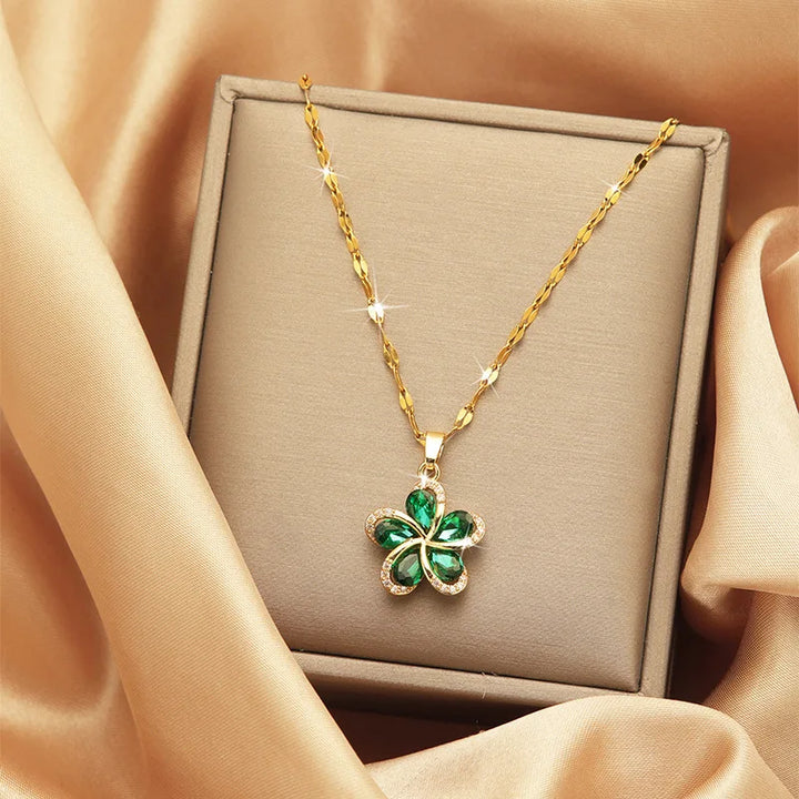 Bellara I  Flower Pendant Necklace