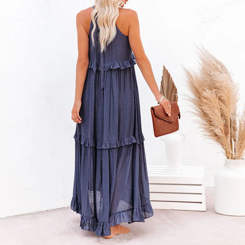 LUCIA | RELAXED TIERED MAXI DRESS