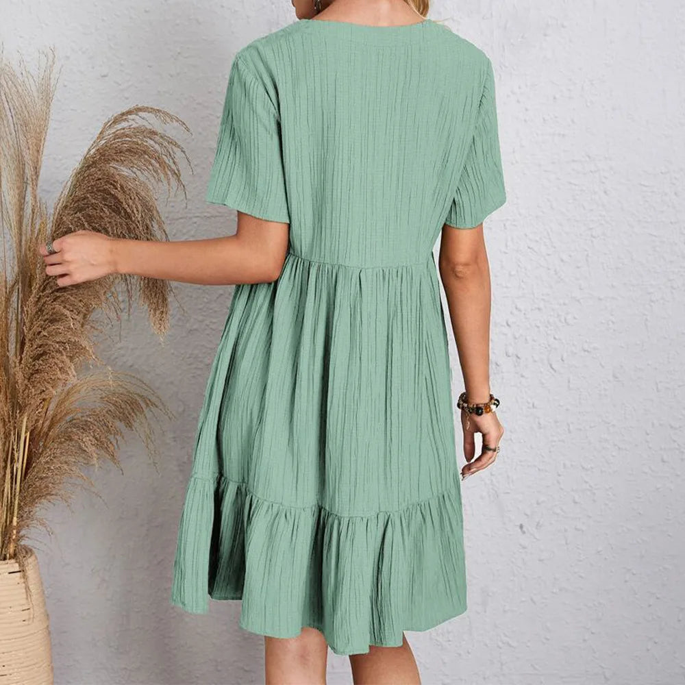 SUSAN | EASY BREEZE TIERED DRESS