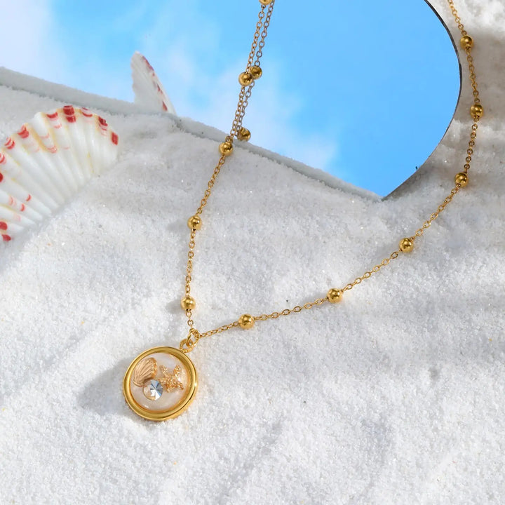 Fortuna I Ocean summer necklace