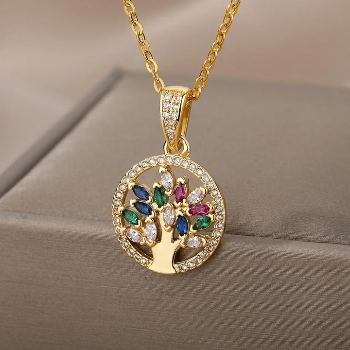 Amoré I Tree of Life Necklace