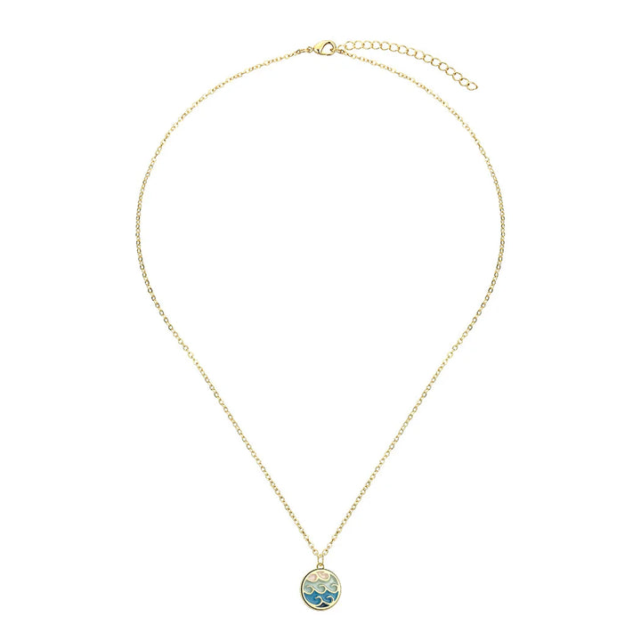 Aurélia | Golden Wave Necklace