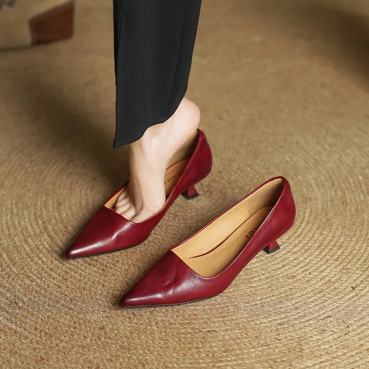 NORTHLINE STUDIO | POINTED SLINGBACK HEELS