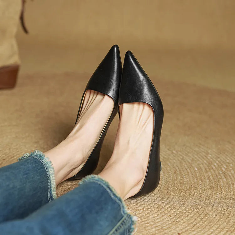 NORTHLINE STUDIO | POINTED SLINGBACK HEELS