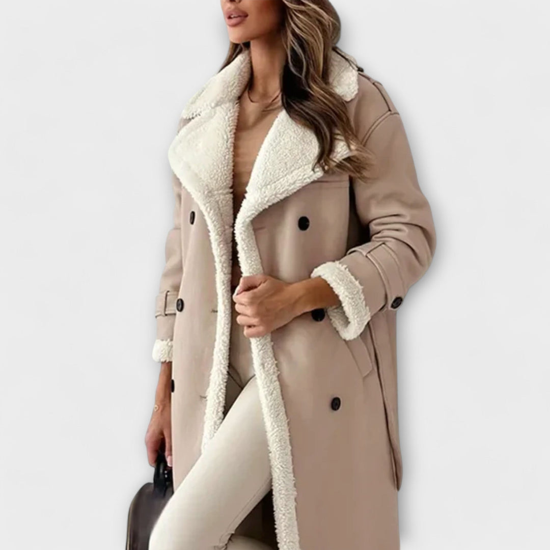NORTHLINE STUDIO | Classic Long Jacket with Fleece Lining