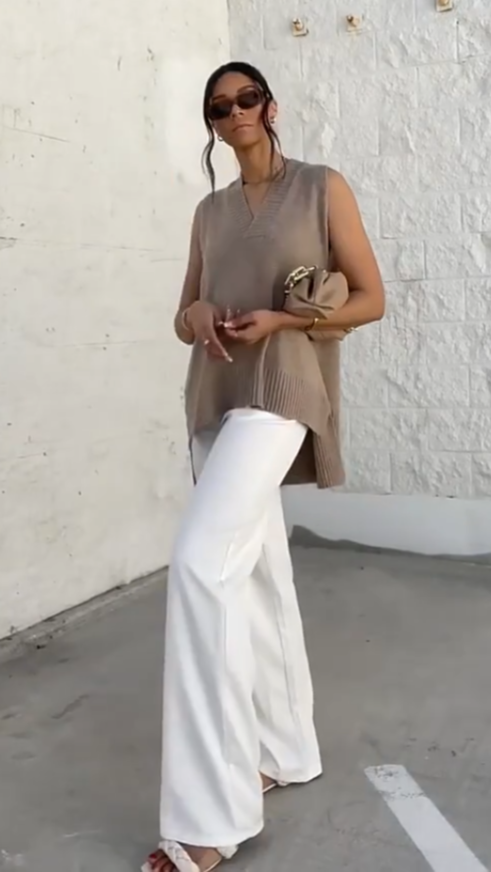 NORTHLINE STUDIO | Longline Knit Vest