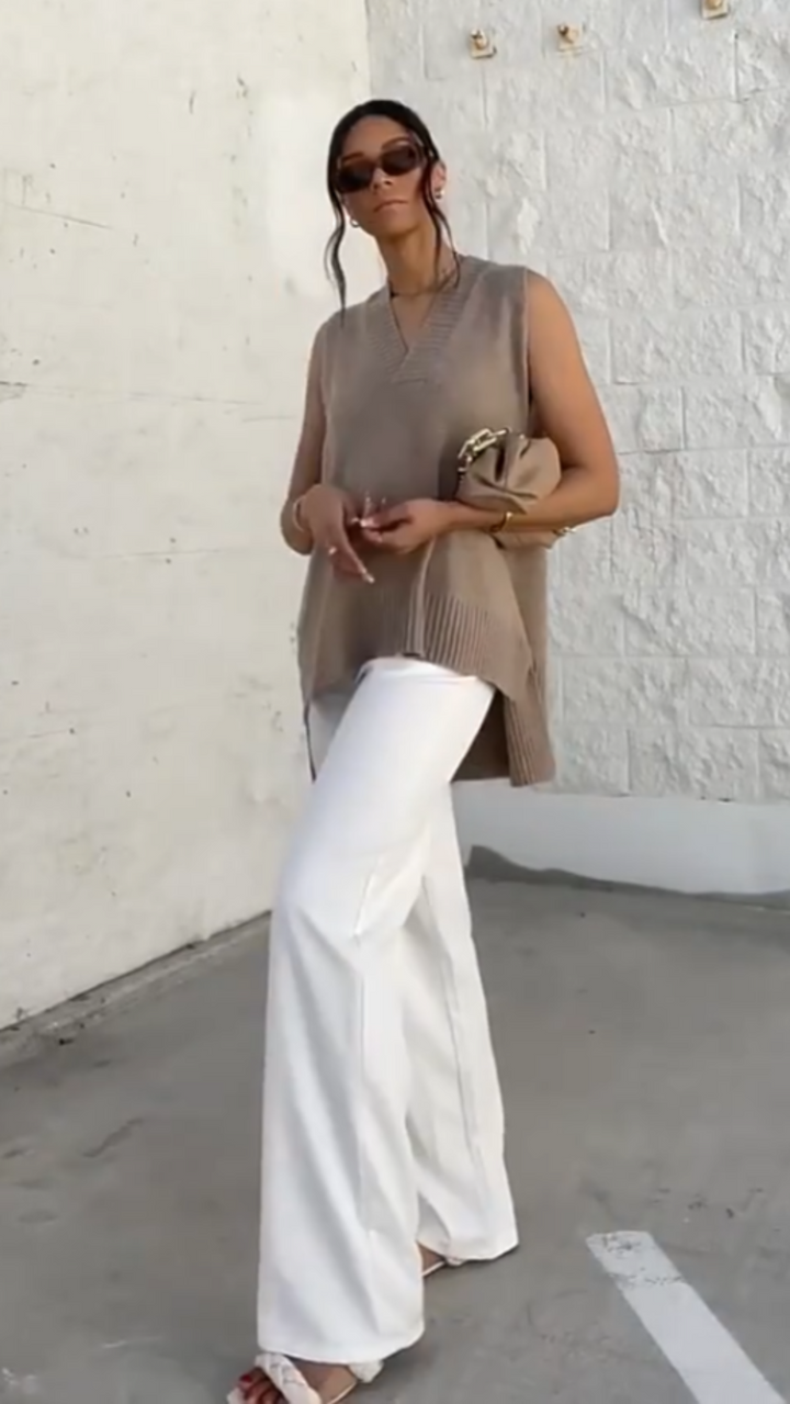 NORTHLINE STUDIO | Longline Knit Vest