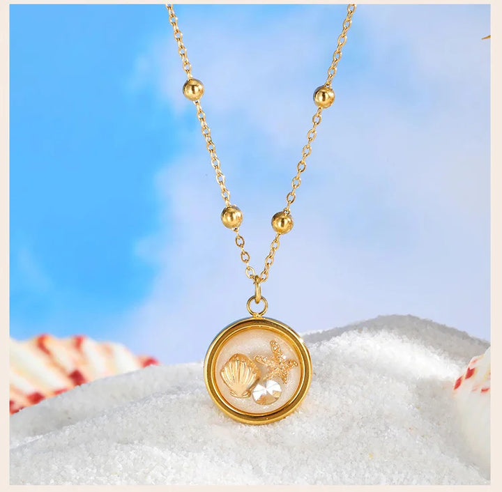 Fortuna I Ocean summer necklace