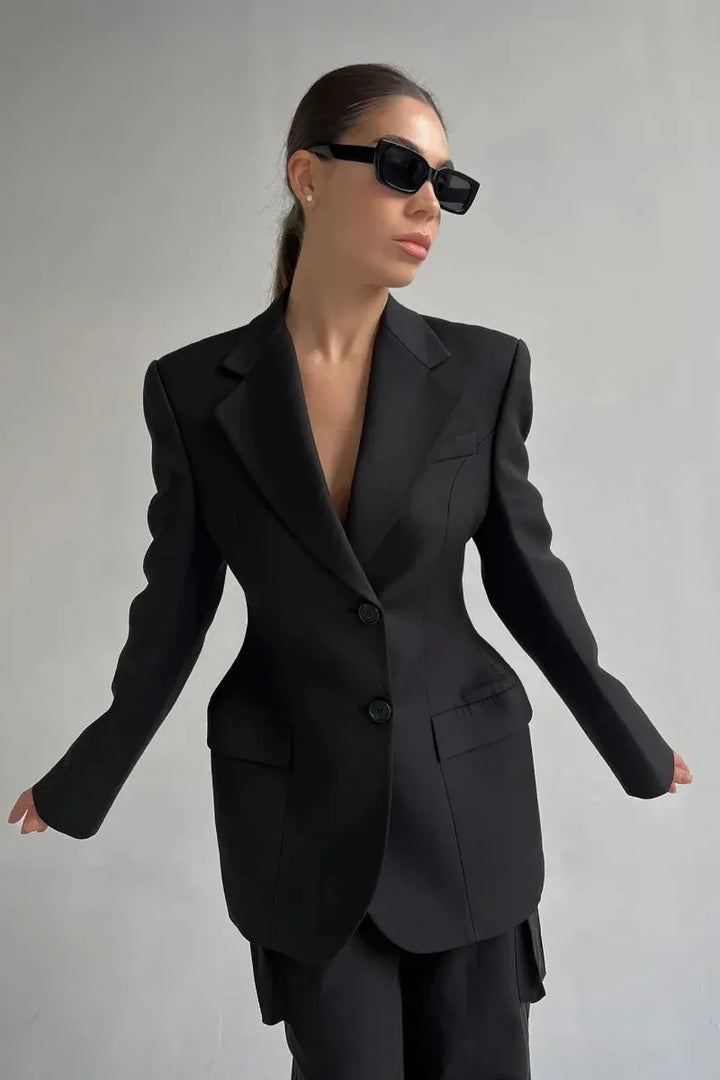 NORTHLINE STUDIO | NOIR POWER BLAZER
