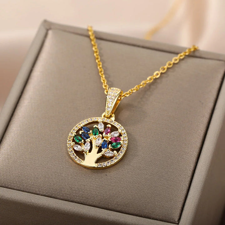 Amoré I Tree of Life Necklace