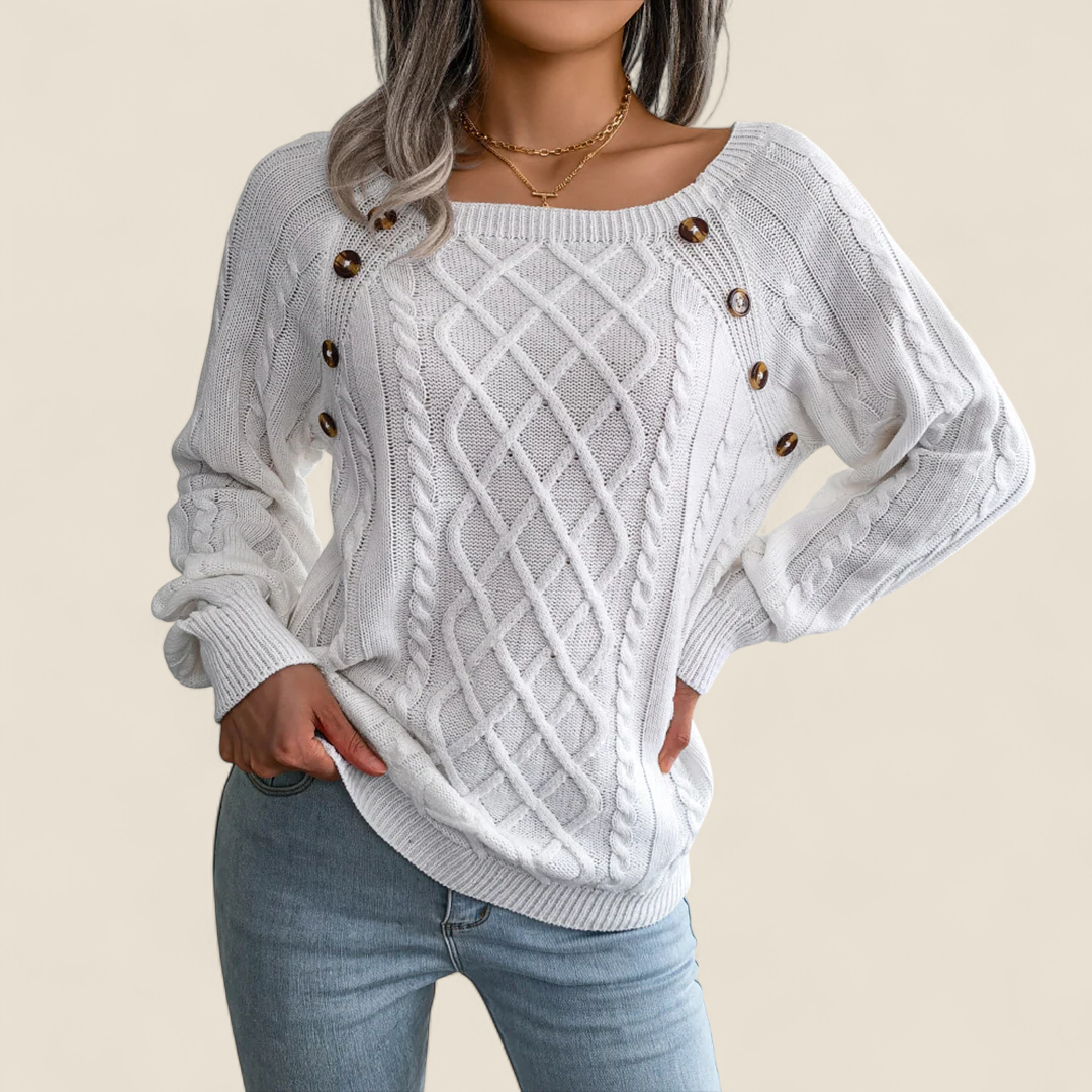 Calla | Cozy Cable Knit Sweater