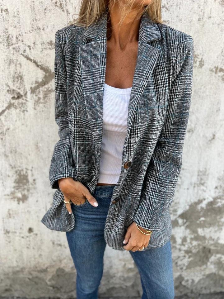 NORTHLINE STUDIO | Stylish Checked Blazer