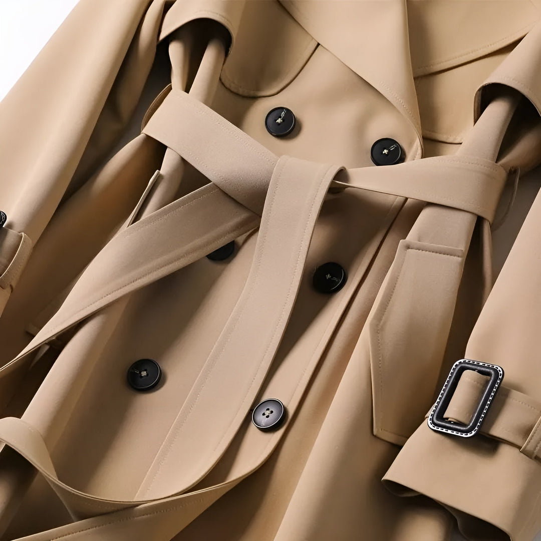 NORTHLINE STUDIO | CLASSIC DOUBLE-BREASTED TRENCH COAT
