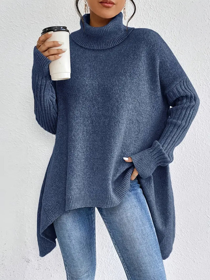 RELAXED TURTLENECK SWEATER