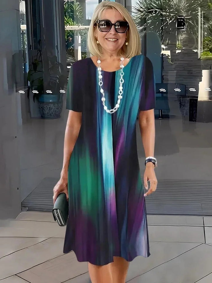 CATHERINE | RELAXED FLORAL SHIFT DRESS