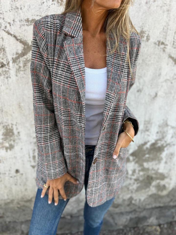 NORTHLINE STUDIO | Stylish Checked Blazer