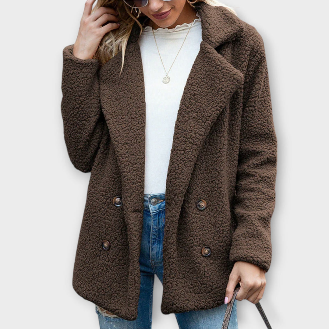 NORTHLINE STUDIO | Cozy Lapel Collar Jacket