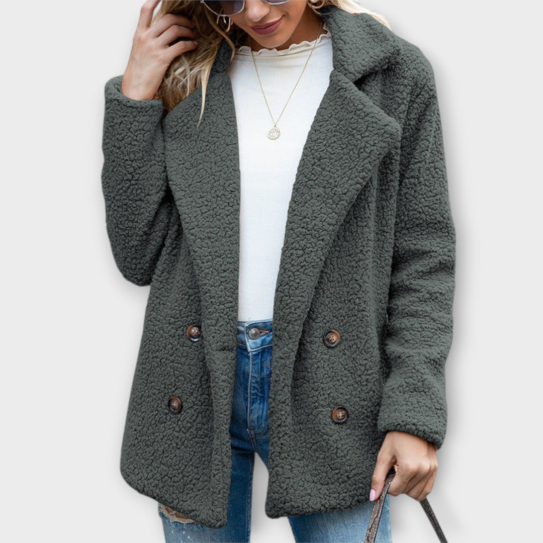 NORTHLINE STUDIO | Cozy Lapel Collar Jacket