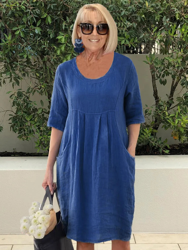 Pauline | Effortless Linen Dress