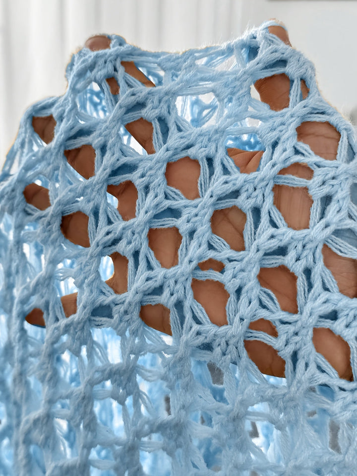 NORTHLINE STUDIO | OPEN-WEAVE CROCHET CARDIGAN