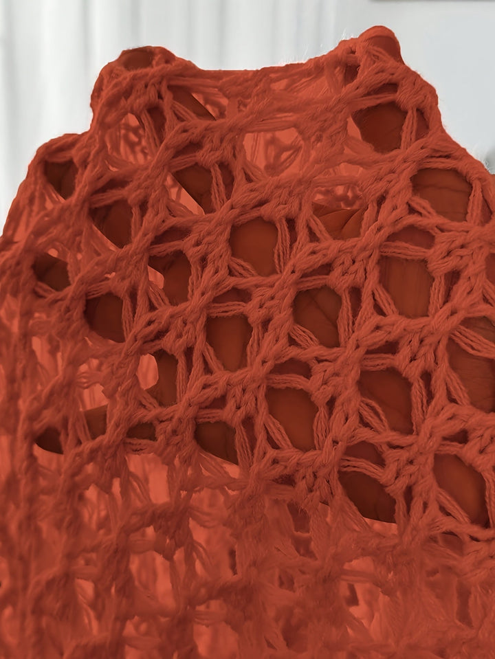 NORTHLINE STUDIO | OPEN-WEAVE CROCHET CARDIGAN