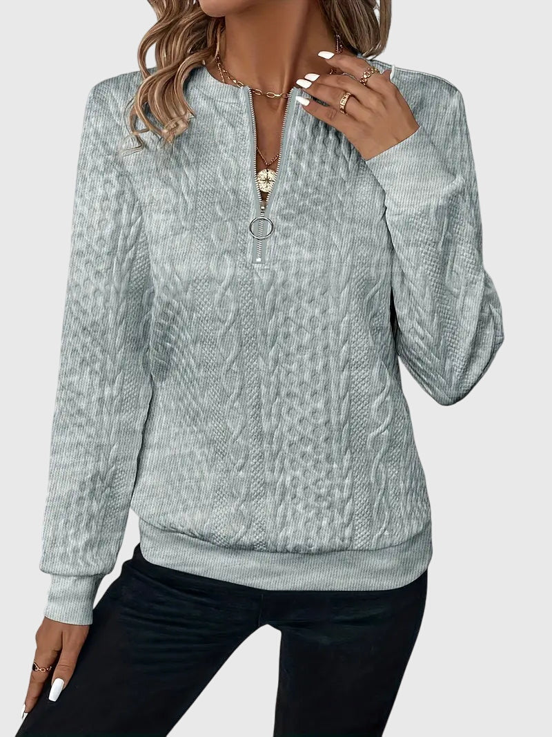 NORTHLINE STUDIO | Sweater with Zipper