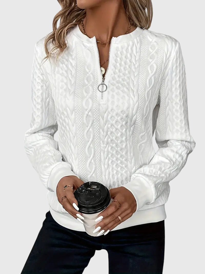 NORTHLINE STUDIO | Sweater with Zipper