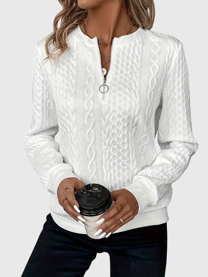 NORTHLINE STUDIO | Sweater with Zipper