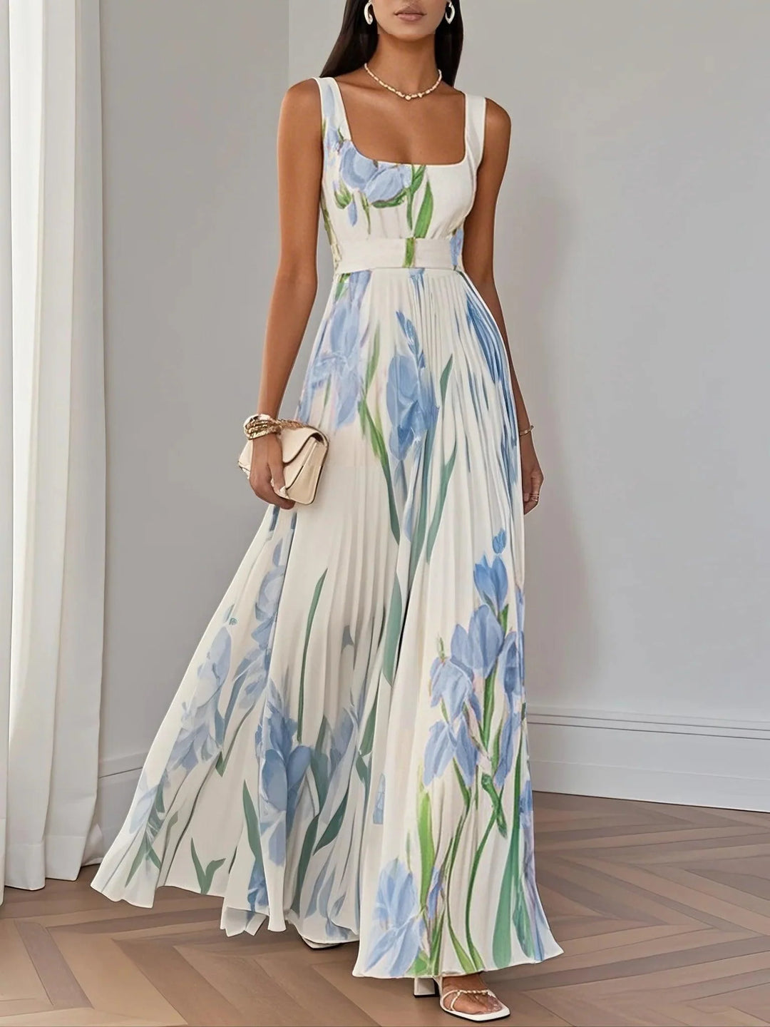 FLORENCE | FLORAL MAXI DRESS