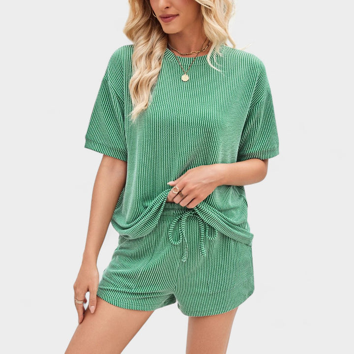 BRIELLE | DRAWSTRING SHORTS SET