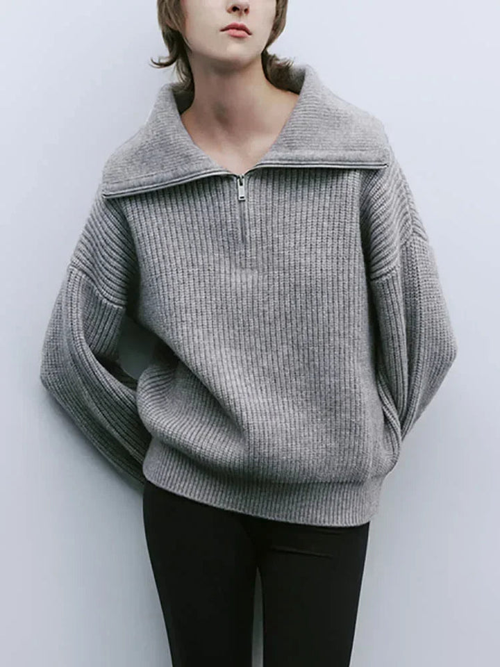 NORTHLINE STUDIO | Zipper Sweater