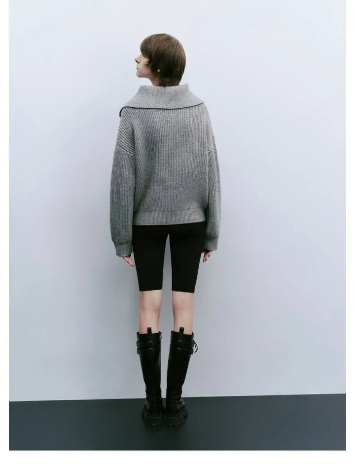 NORTHLINE STUDIO | Zipper Sweater